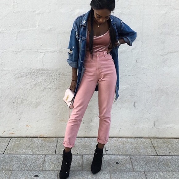 Bubblegum Pink Jeans